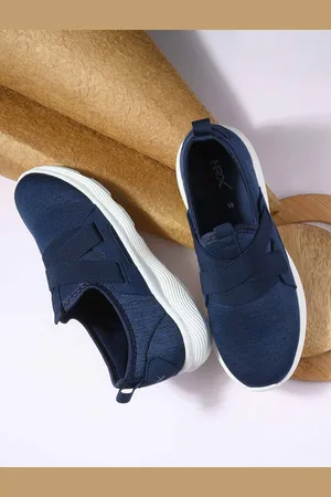HRX Women Blue Textile Walking Shoes