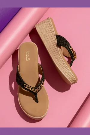 Inc 5 Textured Embellished Wedge Heels