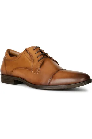 Bata Men Leather Lace-Up Formal Derbys