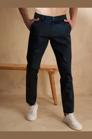 DENNISON Men Relaxed Straight Fit Cotton Chinos
