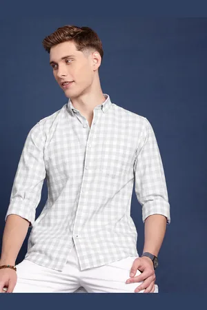 Mast & Harbour Men Standard Checked Casual Shirt