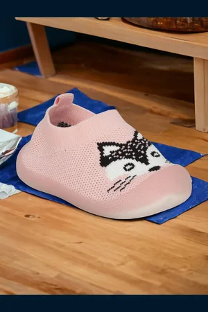Lil Lollipop Kids Textured Slip-On Sneakers
