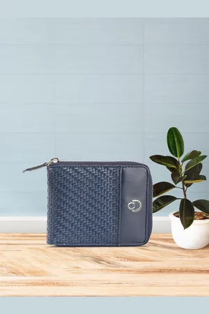 Caprese Textured Leather Zip Around Wallet