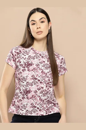 Chemistry Women Floral Printed T-shirt