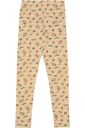 BodyCare Girls Printed Cotton Ankle Length Leggings