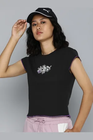 PUMA Printed x X-GIRL Ribbed Slim Fit T-shirt