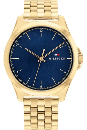 Tommy Hilfiger Men Solid Dial & Stainless Steel Bracelet Style Analogue Watch TH1710546