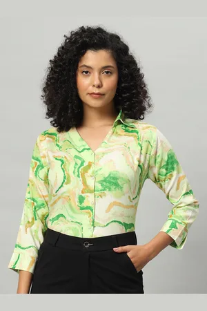 Funday Fashion Slim Fit Tie-Dye Casual Shirt
