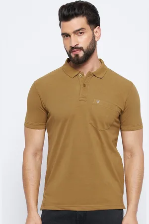 NEVA Men Polo Collar Cotton T-shirt