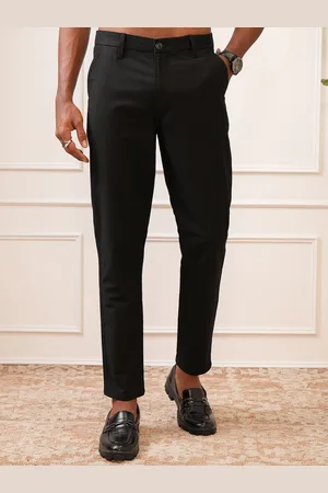LocoMotive Men Premium Mid Rise Slim Fit Trouser