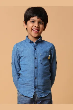 TALES & STORIES Boys Opaque Casual Shirt