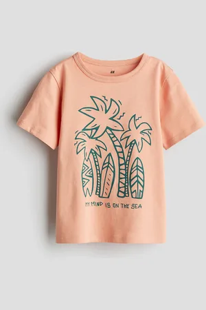 H&M Boys Printed Cotton T-shirt