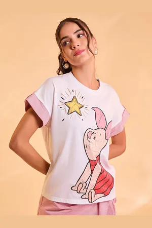 Kazo Graphic Printed Extended Sleeves Disney T-shirt