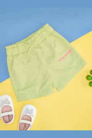 Pantaloons Girls Pure Cotton Shorts