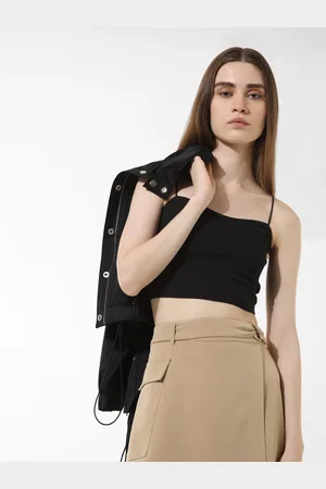 ONLY Shoulder Straps Sleeveless Slim Fit Top