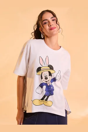 Kazo Disney Printed Cotton Top