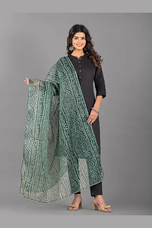 Apratim Printed Bandhani Gotta Patti Dupatta