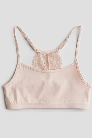 H&M Girls Racer-Back Jersey Top
