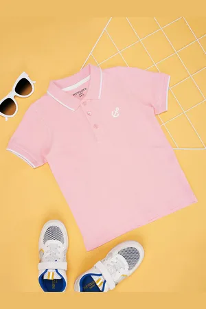 Pantaloons Boys Polo Collar Cotton T-shirt