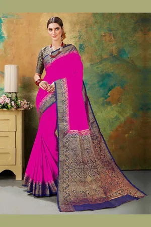 HRITIKA Zari Kanjeevaram Saree