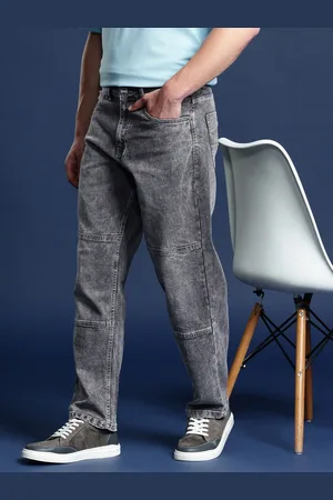 Mast & Harbour Men Straight Fit Stretchable Jeans