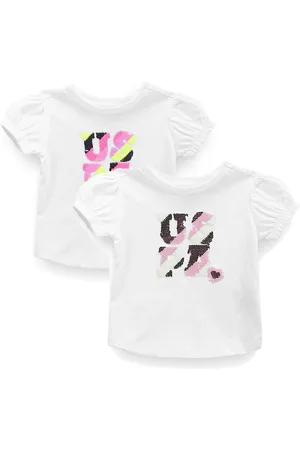 Ralph Lauren Girls Pack Of 2 Flip Sequin T-shirt