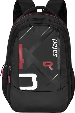 Safari Typography Printed Backpack