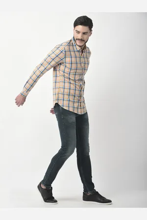 NUMERO UNO Men Checks Slim Fit Shirt