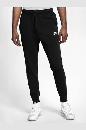 Nike Men Black Sportswear Club Joggers