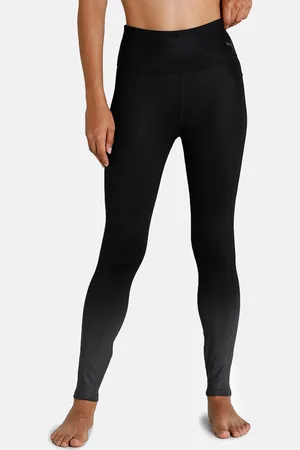PUMA Women Black Studio Ombre Yoga Tights