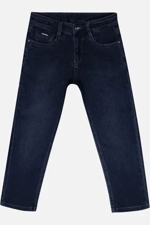 BodyCare Boys Light Fade Clean Look Mid-Rise Cotton Jeans