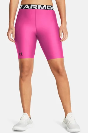 Under Armour Women Slim Fit Heatgear Authentics 8in Sports Shorts