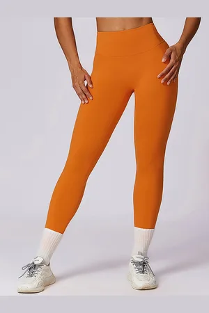LULU & SKY Women High-Rise Quick Dry Ankle-Length Tights