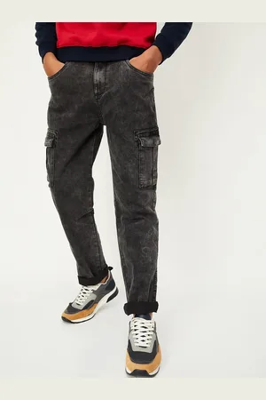 Max Collection Boys Clean Look Mid-Rise Regular Fit Jeans