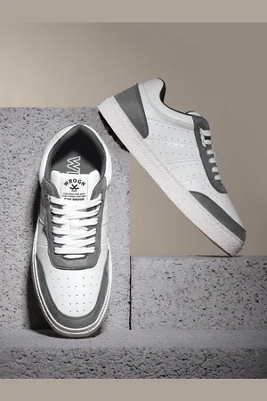 WROGN Men Perforated Everyday Sneakers