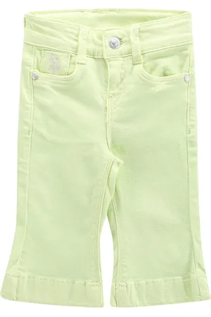 Ralph Lauren Girls Classic Bootcut Twill Clean Look Stretchable Jeans