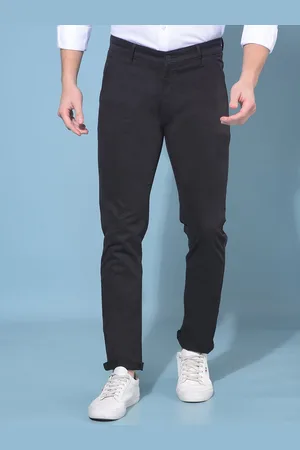 Crimsoune Club Men Mid-Rise Smart Slim Fit Trousers