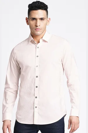 Blue Buddha Comfort Spread Collar Cotton Casual Shirt