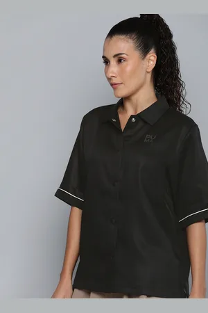 PUMA INFUSE Boxy Relaxed Casual Woven Shirt