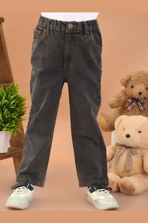 Superminis Boys Comfort Mid-Rise Cropped Clean Look Jeans