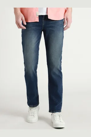 Dennis Lingo Men Clean Look Straight Fit Light Fade Stretchable Jeans