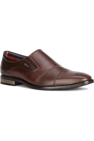 Bata Men ARTURO Textured Formal Slip-On Shoes