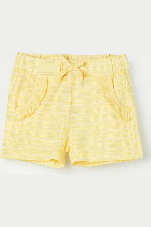 Lifestyle Infant Girls Striped Pure Cotton Shorts