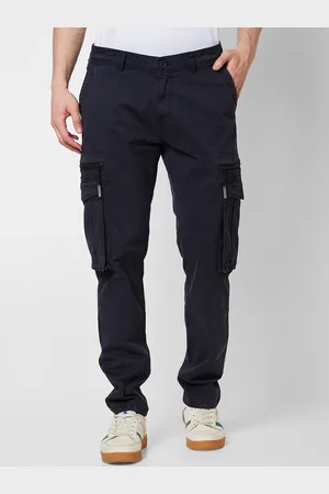 SPYKAR Men Cotton Cargos Trousers