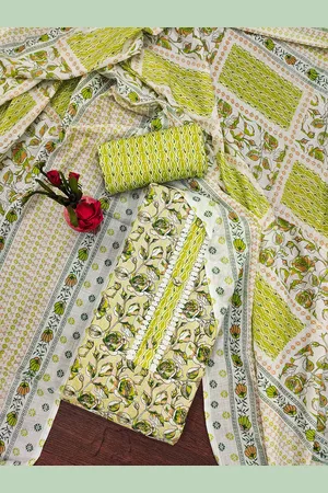 Kalini Floral Printed Unstitched Dress Material
