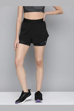 PUMA Women Fit Mesh 2-in-1 Training dryCELL Shorts