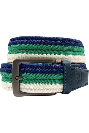 The Tie Hub Men Braided Stretchable Casual Elasticated Belt