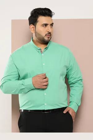 Sztori Men Plus Size Smart Pure Cotton Formal Shirt