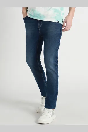 Dennis Lingo Men Slim Fit Light Fade Clean Look Stretchable Jeans