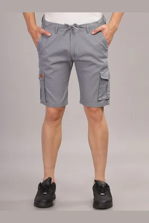 PAUL STREET Men Mid-Rise Slim Fit Cargo Shorts